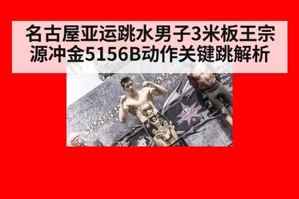 名古屋亚运跳水男子3米板王宗源冲金5156B动作关键跳解析
